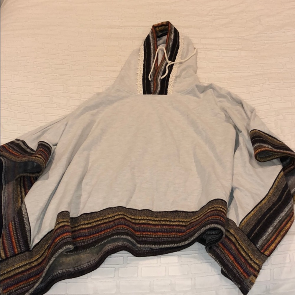 Altar’d State Grey Poncho